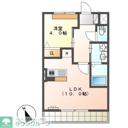 エスポワール幕張の物件間取画像